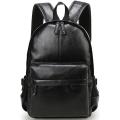 Pu Leather College Bag for Boys & laptop Backpack (Black & Coffee color ). 