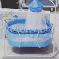 Baby Swing with Net for avoiding Insects & mosquito for comfortable sleeping Great Quality Used Both Sides Metal Stud & Also Big Size (Product Dispatch 100% Same). 