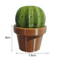 Unique Toothpick Dispenser 3d Printed Cactus Toothpick Holder Cute Succulents Toothpick Dispenser for Kitchen Decor Home Gadgets from Multifunctional Toothpick Organizer. 