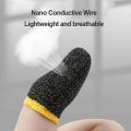 Fiber and Cotton Gaming Finger Cot With Better Sweat Absorption Ability and Highly Elastic for PUBG/Mobile Phone Game. 