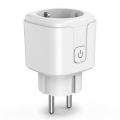 Tuya Smart WiFi EU Plug 16A with Power Monitoring | Voice Control via Google Home & Alexa | Energy Monitoring Smart Socket. 