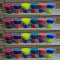 pack of 72 Jelly Clay / Jelly Clay Bucket / Super Slime Clay / Slime /Jelly Clay Slime Art # OFA-JCSB-Toy (72 Pcs). 