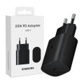 Original Branded 25W Super Adaptive Fast PD USB-C Charger With Orignial Cable For Samsung GALAXY S21 UItra S21 + S20 FE S10 S9 F12 F02S M42 5G F52 A72 A32 M62. 