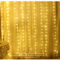 Curtain Jaal LED Fairy Lights Golden Multi 10x10 feet For Room Wall Decoration / Function / Party / Birthday / Wedding. 