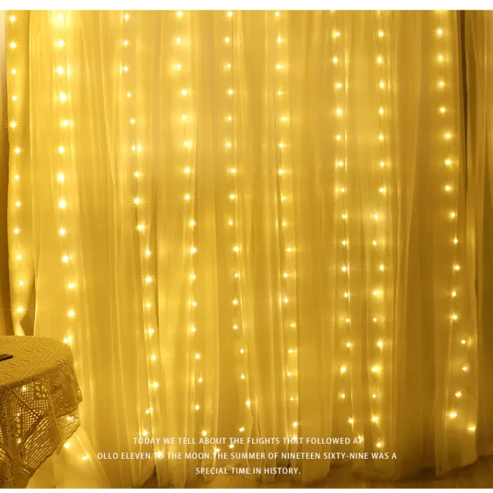 Curtain%20Jaal%20LED%20Fairy%20Lights%20Golden%20Multi%2010x10%20feet%20For%20Room%20Wall%20Decoration%20/%20Function%20/%20Party%20/%20Birthday%20/%20Wedding%20-%20Image%204