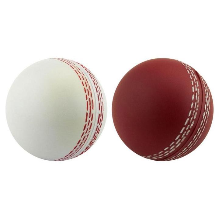 Soft Indoor& outdoor Rubber Cricket Ball Practice Ball With (Synthetic) Red and White Color Imported Quality Meterial Best for Beginners of Hard Ball