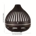 Mini Air Humidifier Ultrasonic USB Aroma Wood Grain-LED Light- Different Designs. 