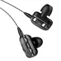 gilii headset 4D bass dual speaker HiFi stereo 3.5mm with microphone + wired headset. 