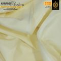 Kamalia Khaddar Latest Karandi Khaddar Winter Collection Unstitched Fabric For Men's non-chemicalized Fabric Suit - Color Boski Cream. 