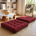 Square Velvet Floor Cushions Pack of 2 – Thick, Soft & Stylish Home Decor Cushions. 