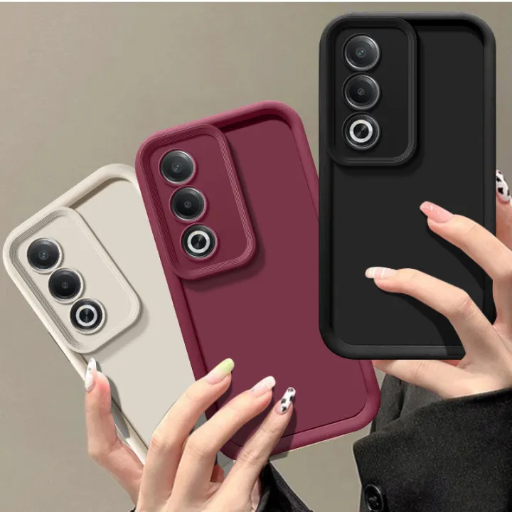 Itel S25 4G Back Cover Soft Matt Solid Color Liquid Silicon Anti Shock Design Camera Protection Phone Case Itel S25 4G Back Cover