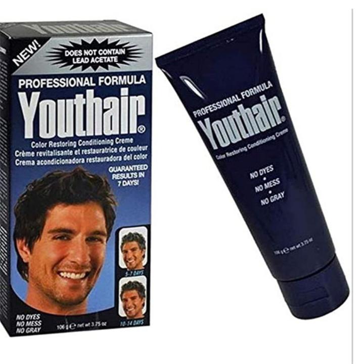 100% Original Youth Hair Colour Discreet Restoring Cream 106g in pakistan