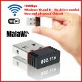 Male Mini USB WiFi Adapter Wireless Dongle 150Mbps   802.11 BGN LAN Network  For Windows Linux. 