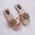 Balaj New Style Fashion Flat Slipper For Girls & Women  Causal Wear Weeding Wear Party Wear Pink. 