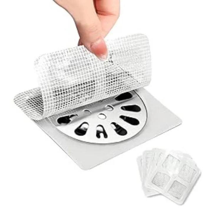 10%20pcs%20Disposable%20Drain%20Cover%20Sticker%20%7CDrain%20Hair%20Catcher%20Mesh%20Stickers%20%7C%20Drain%20Cover%20for%20pest%20Control%20in%20Bathroom,%20Floor,%20Kitchen%20Sink%20%7Cself%20Adhesive%20Drain%20Cover%20-%20Image%202