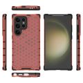 HOCE Honeycomb Clear Phone Cases For Samsung Galaxy S25 Edge S24 S23 S22 S21 Note 20 Ultra Plus S21 FE Case Frosted Armor Shockproof Soft Cover. 