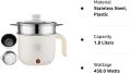 Electric Noodle Pot,Electric Cooking Pot,Rapid Noodles Cooker,1.8L Electric Ramen Cooker with Steamer,Non-Stick. 
