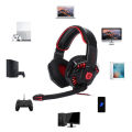 Tucci TC-G1000 wired gaming Headset with Mic Black/Red. 