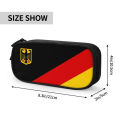 German Flag Pencil Cases for Boy Girl Big Capacity Coat of Arms of Germany Pen Box Bag School Supplies. 