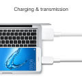 Original Huawei Micro USB Fast Charging + Data Cable for Android - white. 