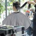 Barber Cape Professional Makeup Apron for Beauty Salon Stylist Women. 
