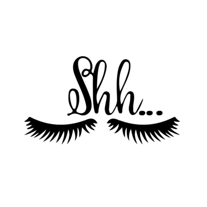 y Eyelash Wall Sticker Living Room Bedroom Window Wallpaper Decal Art Decor