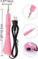 Hotfix Rhinestone Applicator with 7 Tips, Fast Heated Hot Fix Rhinestone Applicator Wand Setter Tool. 