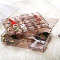 24 Grid Transparent Acrylic Jewelry Box organizer.. 