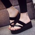 OIMG Summer Women Thick Bottom Non-Slip Flip Flops Sandals Beach Slippers. 