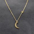 Ahmed Star Moon Pendant For Women New Bijoux Maxi Statement Necklaces Collier Jewelry. 