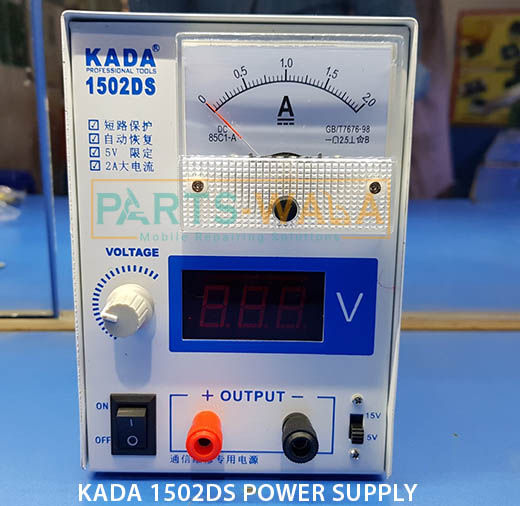 Kada Power Supply 0V-15V 2.0 Ampere Regulator / Ajustable for Mobile Repairing Digital & Analog