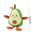 SF 12cm Avocado Doll Plush Toy Plush Fruit Suffed Doll Key Chain Bag Pendants Small Gifts. 