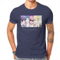 Characters Yarichin B Club Anime T Shirt Vintage Fashion Large O-Neck TShirt Men Cotton Tees Harajuku Streetwear. 