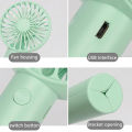 Handheld Fan Usb Rechargeable Mini Portable Air Cooler Creative Desktop Fan Foldable Handheld Electric Summer Cooling Fan. 