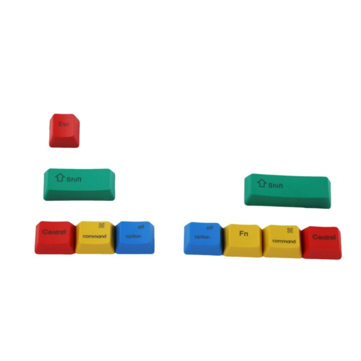 OEM%20Profile%20PBT%20RGBY%20CMYK%20Modifiers%2010%20Keys%20Laser%20Engraved%20Keycaps%20Mac%20Keycaps%20For%20Cherry%20MX%20Mechanical%20Keyboard%20-%20Image%205