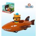 Octonauts Vehicles Submarine Boat Ship Model With Captain Kwazii Shellington Figures Xmas. 