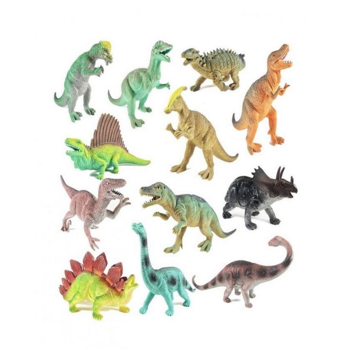 12 Pack Educational Dinosaur Toys