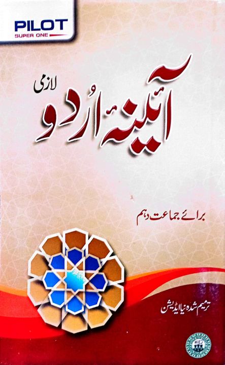 Pilot Super One Aina Urdu Lazmi Objective Class 10 textBook