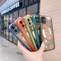 JIUMOO For Asus Zenfone 6 A600CG 2014 Case New Design Cartoon Sleep Bear Phone Cases Thin Frosted Transparent Hard Pattern Silicone Casing Full Cover Camera Protection Shockproof Softcase. 
