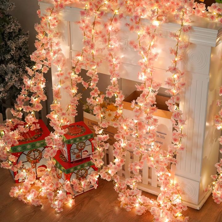 10%20Pcs%20Cherry%20Blossom%20String%20Light%2020%20LED%20Garland%20Artificial%20Flower%20Garland%20Vines%20Fairy%20Lights%20Flower%20Light%20For%20Home%20Decor%20Bedroom%20Curtain%20Room%20Decoration%20Cherry%20Blossom%20Flower%20Lights%20For%20Mirror%20Wall%20Decoration%20Lights%20Set%20Of%2010%20Pcs%20Cherry%20Blossom%20Lights.%20-%20Image%202