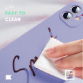 Itel P37 Pro/Vision 2 Plus Watercolor Gradient Liquid Soft Square Silicone Phone Case Shockproof Protection Rubber Casing. 