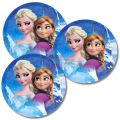 Frozen Paper Plates - 7 Inch - Frozen Themed Party - Blue - Girls - Pack Of 10. 