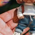 Dog Hanging Decoration Adorable Dog Man Acrylic Hanging Decoration for Christmas Tree Car Cute Puppy Ornament for Home Car Rearview Mirror Buyers' Favorite Lifelike Dog Pendant. 