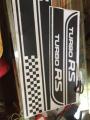 New Alto Turbo RS Stripes Design Sticker, Most Trendy and Sport Design Stripe Decals. Car Modification, Car Styling. 