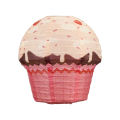 Folding Lantern Eye-catching Cartoon Cake Hanging Paper Lamp. 