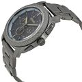 Fossil Black Dial Chronograph Gunmetal Stainless Steel Watch For Men FS5172. 
