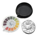 Universal PH Test Strips Roll Full Range 1-14 Indicator Paper Tester Dispenser Color Chart 5m/16.4 ft. 