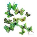 12 Pcs Butterfly Wall Stickers Decoration Magnet Butterflies on the wall DIY Wallpaper 3D PVC. 
