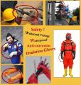 Safety Gloves (1100 KV) WAPDA Gloves Heavy Duty Safety Gloves Rubber Gloves. 