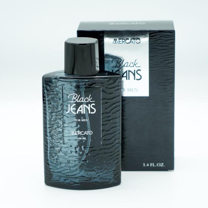 Black Jeans Perfume by Mercato - 100ml EDT for Men